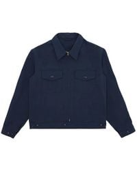 Fortela - Albert Zip-Up Shirt Jacket - Lyst