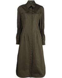 Rochas - Robe longue à manches longues - Lyst