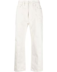Sunnei - Cropped Cotton Trousers - Lyst