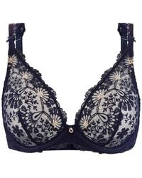 Aubade - Art Of Ink Triangle Bra - Lyst