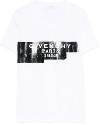 Givenchy - Logo Printed Crewneck T-Shirt - Lyst