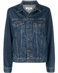 RE/DONE - 90S Oversized Trucker Denim Jacket - Lyst