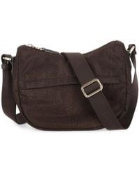 Borbonese - B-Club Luna Shoulder Bag - Lyst