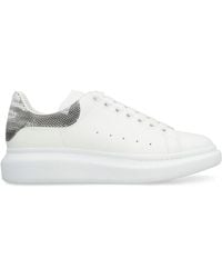 McQueen - Larry Leather Sneakers - Lyst