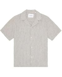 Les Deux - Lukas Striped Short-Sleeved Shirt - Lyst