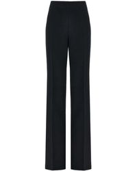 Ferragamo - Gerade Hose Mit Bügelfalten - Lyst