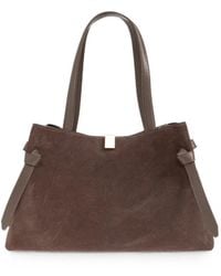 Yuzefi - Gyoza Suede Tote Bag - Lyst