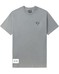 Izzue - Shark-print Cotton T-shirt - Lyst