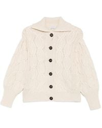 Brunello Cucinelli - Cable-Knit Cardigan - Lyst