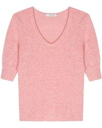 Dorothee Schumacher - Brushed Fisherman's-Knit Top - Lyst