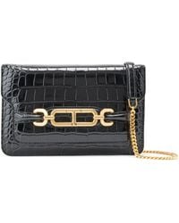 Tom Ford - Whitney Crocodile-Effect Shoulder Bag - Lyst