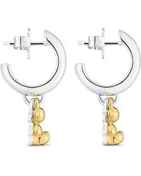 Tous - Bear-Charm Hoop Earrings - Lyst