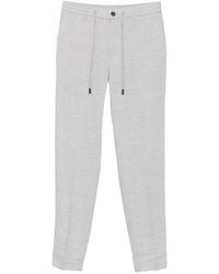 Peserico - Drawstring-Waistband Tailored Trousers - Lyst
