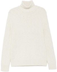 Eleventy - Pull À Col Roulé - Lyst