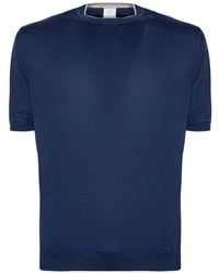 Eleventy - Short-Sleeve T-Shirt - Lyst