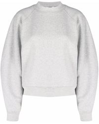 Agolde - Mock-neck Cotton Sweatshirt - Lyst