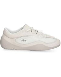 Lacoste - Net Low Logo-Patch Sneakers - Lyst