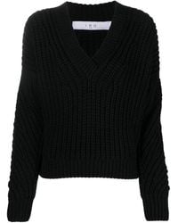 IRO - Pull En Maille Épaisse À Col V - Lyst