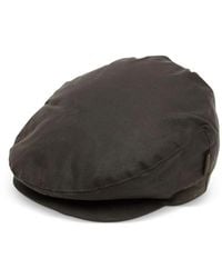 Barbour - Cheviot Waxed Flat Cap - Lyst