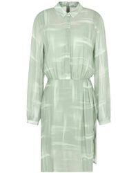 ARMANI EXCHANGE - Long-Sleeve Mini Dress - Lyst