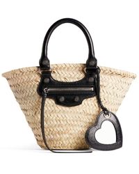 Balenciaga - Small Le Cagole Basket Bag - Lyst