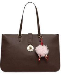 Love Moschino - Sac Porté Épaule À Plaque Logo - Lyst