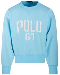 Polo Ralph Lauren - Pull À Logo Imprimé - Lyst