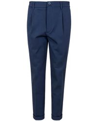 GTA - Pleated Turn-Up Trousers - Lyst