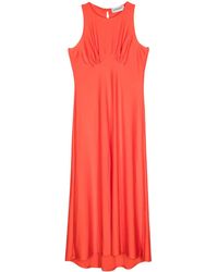 Sonia Rykiel - Robe Mi-Longue À Coupe Évasée - Lyst