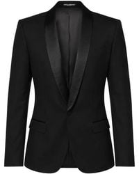 Dolce & Gabbana - Shawl-Lapel Single-Breasted Blazer - Lyst