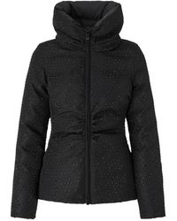 Pinko - Fully Rhinestoned Short Down Jacket - Lyst