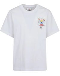 CASABLANCA - T-Shirt mit Logo-Print - Lyst