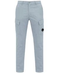 C.P. Company - Stretch Sateen Ergonomic Lens Cargo Trousers - Lyst