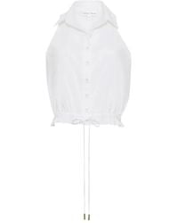 Cara Cara - Button-Up Halter Top - Lyst