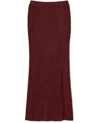 Twinset - Lurex Midi Skirt - Lyst