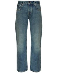 Balenciaga - Stonewashed-Effect Jeans - Lyst