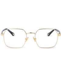 Chloé - Geometric Frame Glasses - Lyst