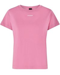Pinko - Logo T-Shirt - Lyst