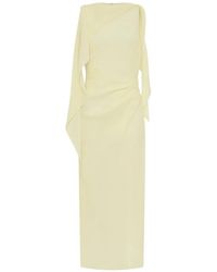 Anna Quan - Elissa Draped Maxi Dress - Lyst