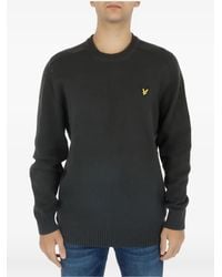 Lyle & Scott - Logo-Patch Crew-Neck Sweater - Lyst