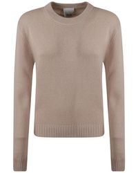 Allude - Crew-Neck Sweater - Lyst