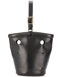 Hermès 1960s Mangeoire Bucket Bag - Black