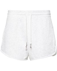 Zadig & Voltaire - Logo-charm Cotton Mini Shorts - Lyst