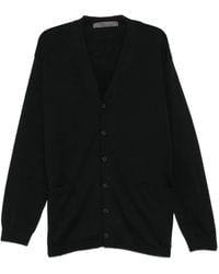 Y's Yohji Yamamoto - V-Neck Button-Up Cardigan - Lyst