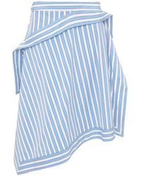 JW Anderson - Handkerchief Sriped Skirt - Lyst