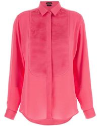 Tom Ford - Chemise À Plastron Plissé - Lyst