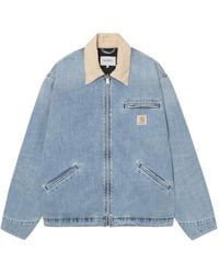 Carhartt - Denim Cotton Jacket - Lyst