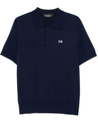 DSquared² - Poloshirt mit Logo-Stickerei - Lyst