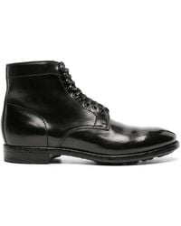 Officine Creative - Anatomia 013 Leather Ankle Boots - Lyst