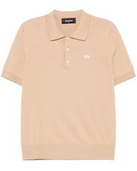 DSquared² - Polo À Patch Logo - Lyst